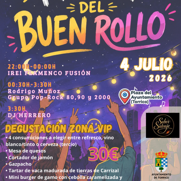 CARTEL FIESTA DEL BUEN ROLLO